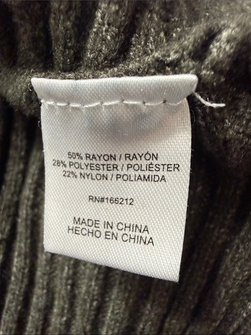 Off-the-Shoulder Ribbed Sweater - Gray - Picture 4 of 4